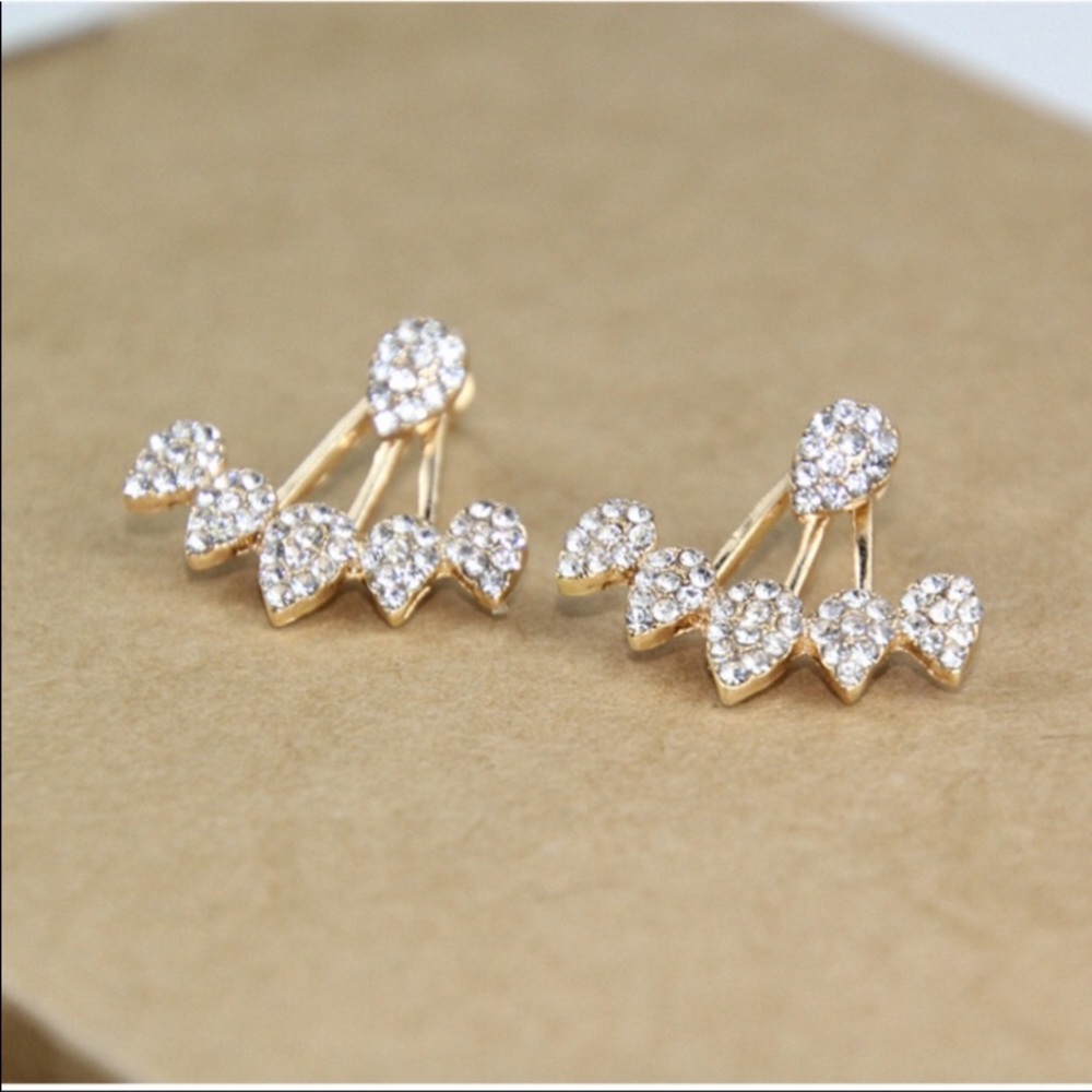 Leaf Earrings - Picture 2 of 3